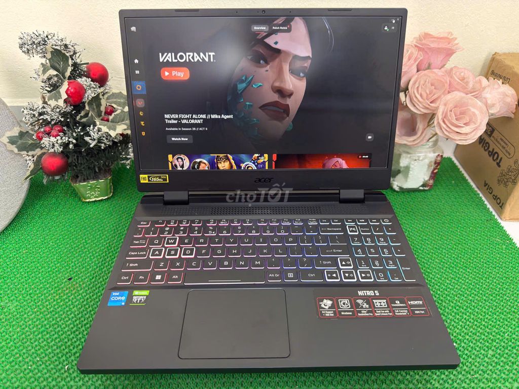 Acer Nitro 5 i5-12500H 15.6 inch 16GB/512GB. Mua bán Laptop tại Quận Liên Chiểu Đà Nẵng được đăng bởi TT Center 603 Tôn Đức Thắng Hòa Khánh  hình 1
