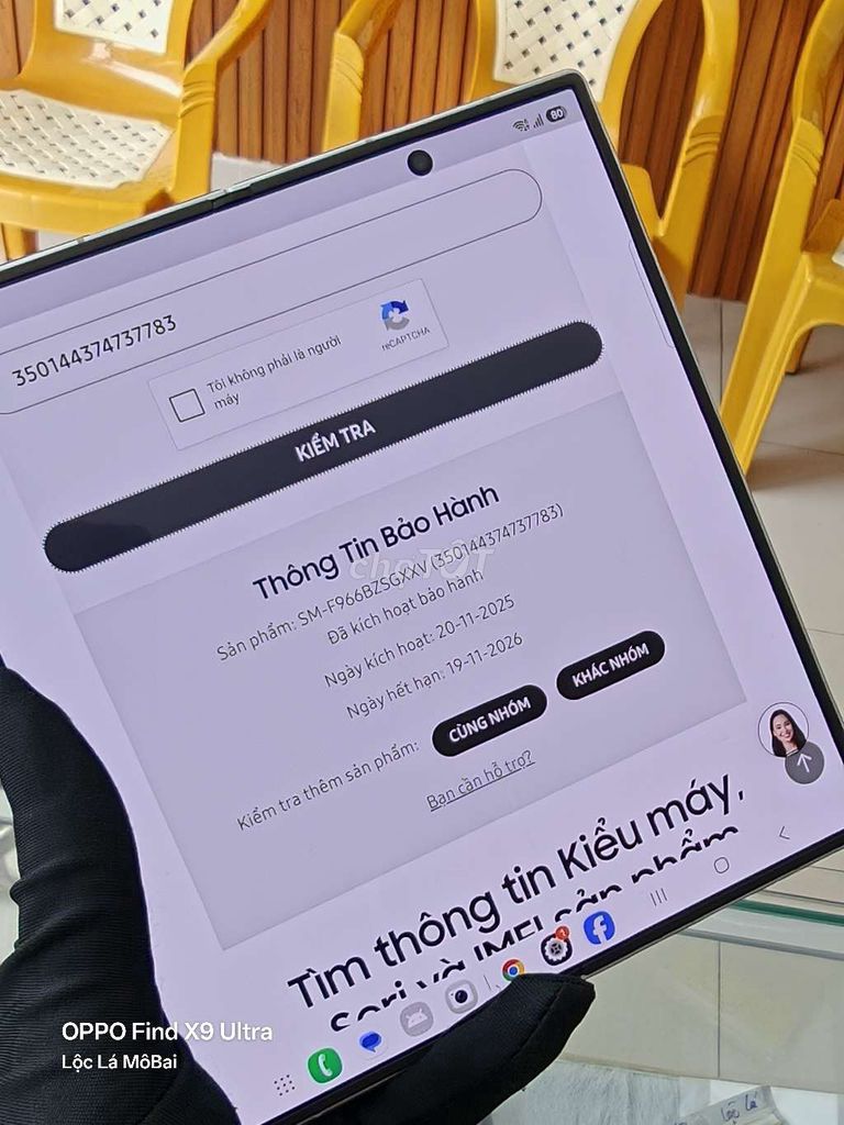 Samsung Z Fold 7 512GB Bạc. Mua bán Điện thoại tại Thành phố Đà Lạt Lâm Đồng được đăng bởi Lộc Lá Mô Bai hình 1