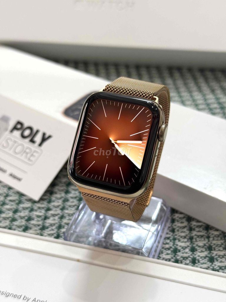 ⌚️Apple Watch Series 6 44mm Vàng Thép Fullbox 99%. Mua bán Thiết bị đeo thông minh tại Quận Bình Tân Tp Hồ Chí Minh được đăng bởi POLY STORE APPLE hình 1