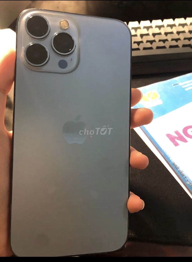 Apple iPhone 13 Pro Max 128GB Xanh. Mua bán Điện thoại tại Huyện Thạch Hà Hà Tĩnh được đăng bởi mam.bom 117 hình 1
