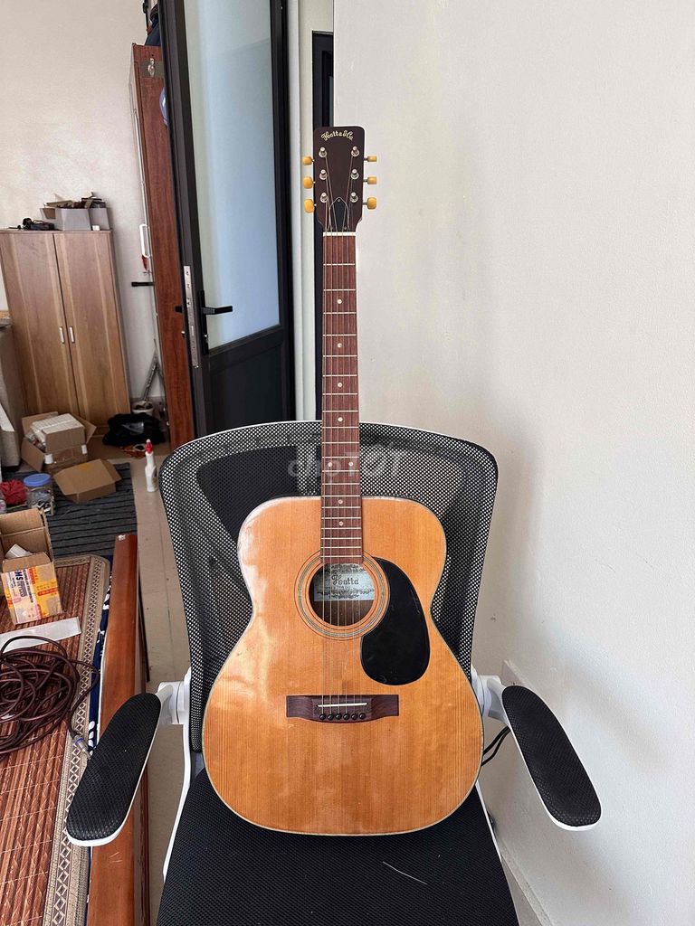 Đàn guitar Hotta Nhật Bản Nâu gỗ. Mua bán Nhạc cụ tại Quận Hà Đông Hà Nội được đăng bởi thanh hình 1