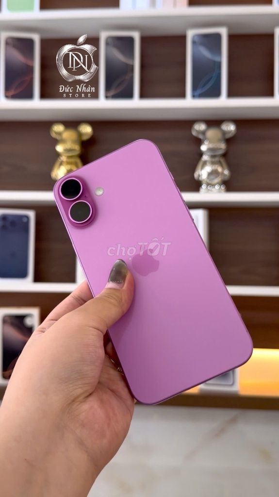 Apple iPhone 16 Plus 256GB Vna  Hồng pin zin 94. Mua bán Điện thoại tại Quận 10 Tp Hồ Chí Minh được đăng bởi Đức Nhân Store hình 1