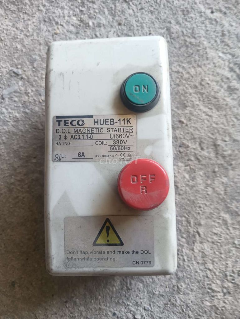 Hộp công tắc 3 pha 380v