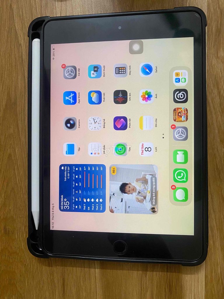 Apple iPad mini 5 64GB Đen. Mua bán Máy tính bảng tại Quận Đống Đa Hà Nội được đăng bởi Thu Anh hình 1