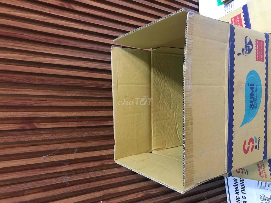 thùng Carton 3 lớp, 5 lớp Đã qua SD