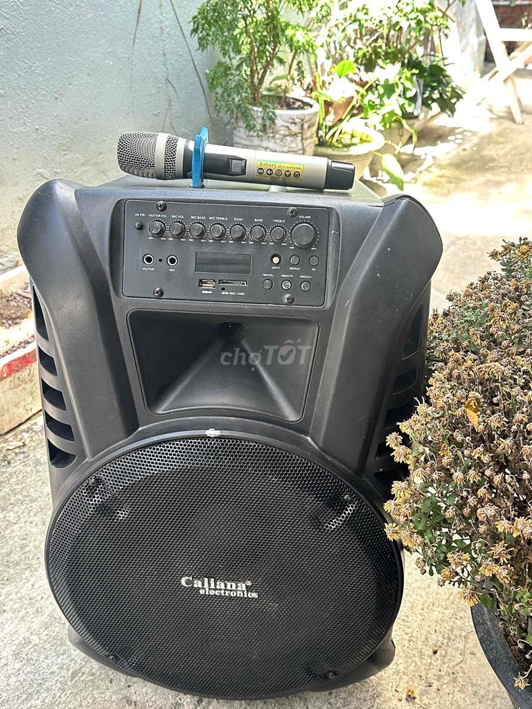 Loa kéo Caliana Đen 4 tấc kèm mic. Mua bán Tivi, Âm thanh tại Quận Ngũ Hành Sơn Đà Nẵng được đăng bởi Âm thanh cũ đà nẵng hình 1