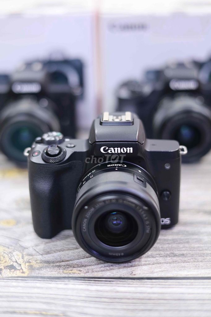 Máy ảnh Canon M50 + lens 15-45. Mua bán Máy ảnh, Máy quay tại Quận Ba Đình Hà Nội được đăng bởi Camera Ngọc Khánh  hình 1