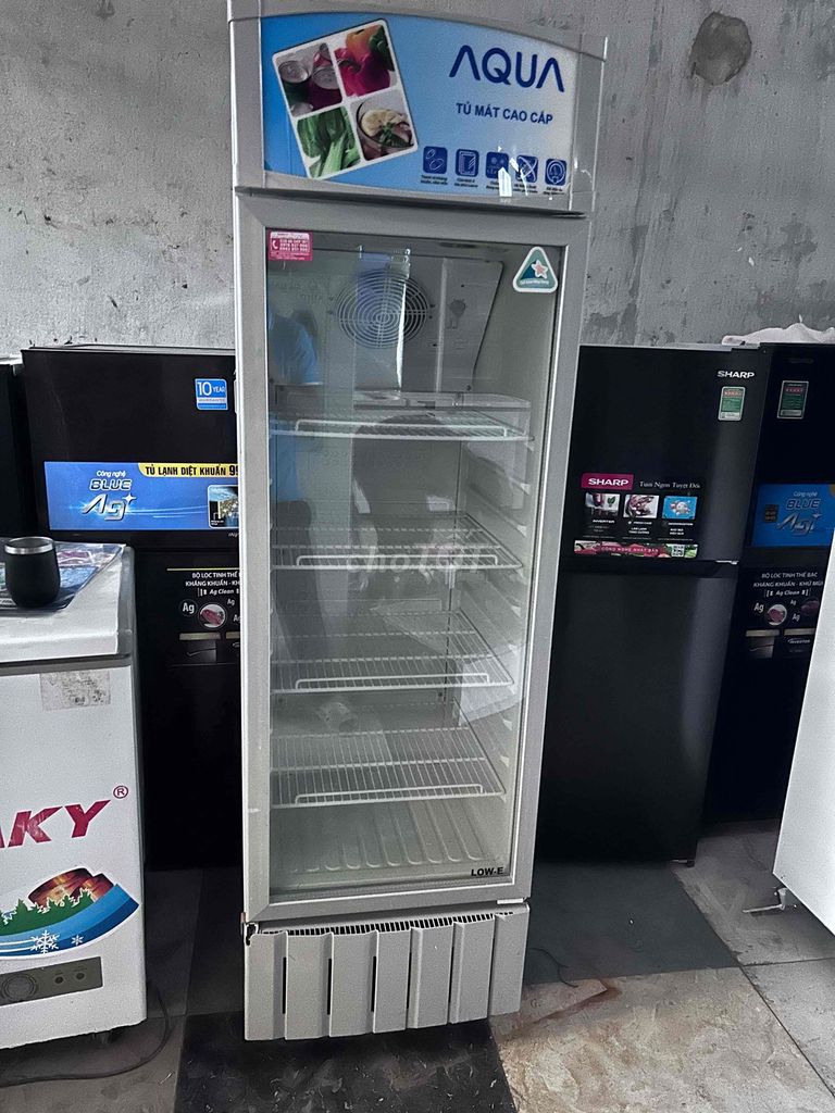 Tủ mát Aqua 250 lít. Mua bán Tủ lạnh tại Thành phố Thủ Đức Tp Hồ Chí Minh được đăng bởi Điện Lạnh Xuân Hiệp hình 1