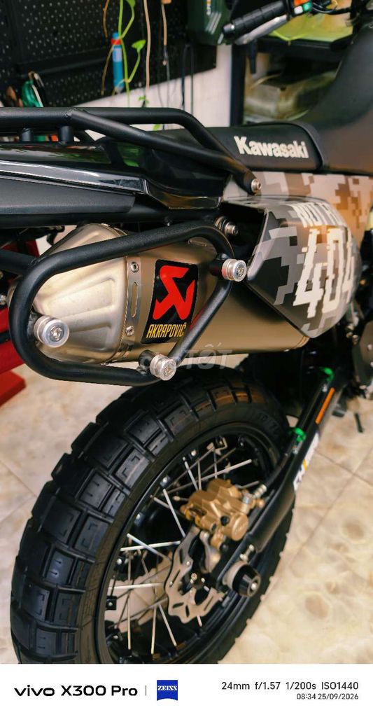 Моцарт Kawasaki KLX 250 FI 3,400 км черный