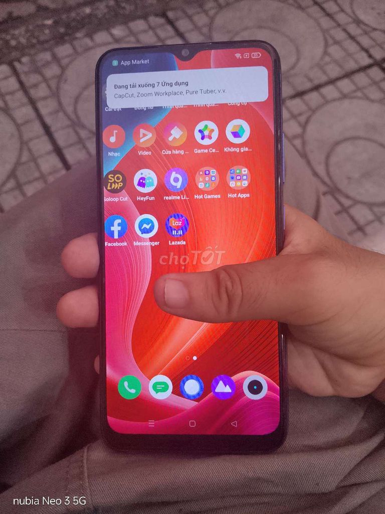 Realme C12 3GB/32GB Xanh. Mua bán Điện thoại tại Quận Hà Đông Hà Nội được đăng bởi Phan Việt Anh hình 1