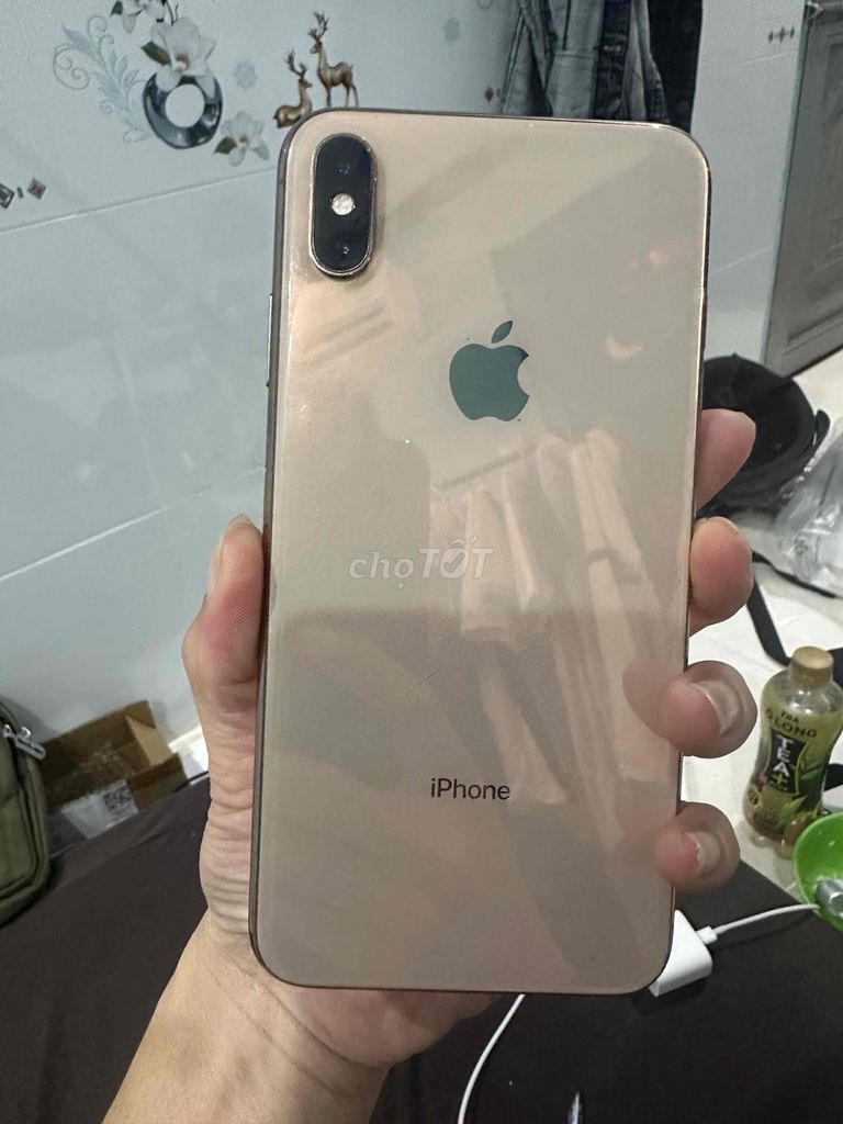 Apple iPhone XS Max 64GB Vàng đồng Trầy. Mua bán Điện thoại tại Huyện Cần Giuộc Long An được đăng bởi Phong Lê hình 1