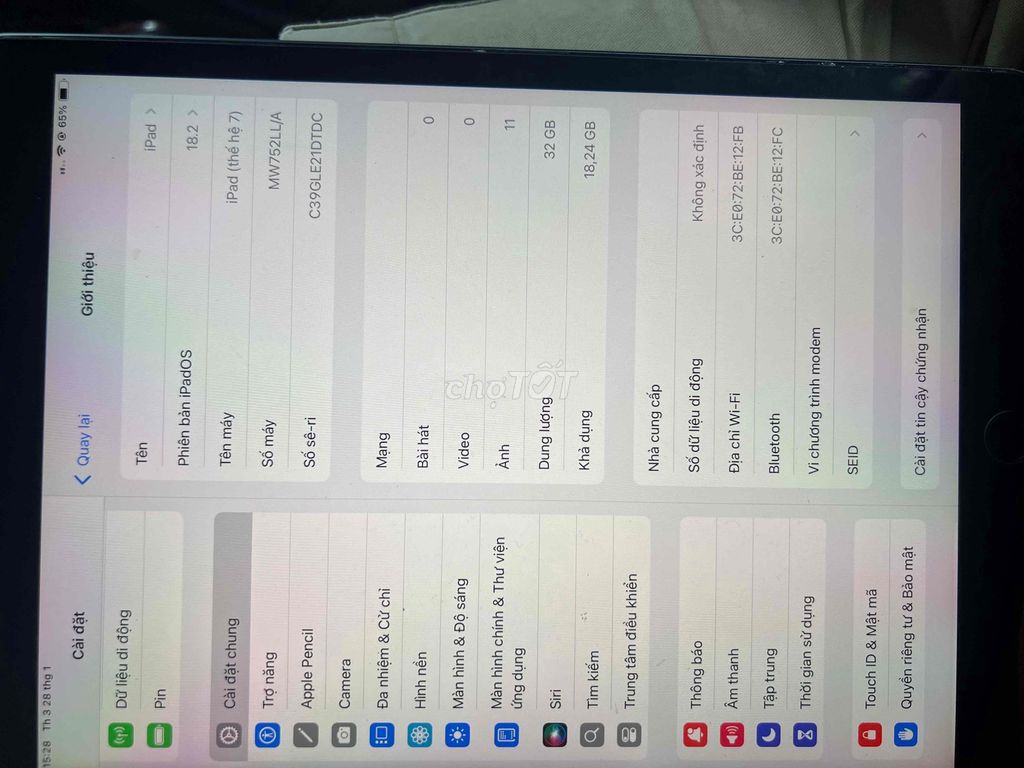 cần bán ipad nhu hinh