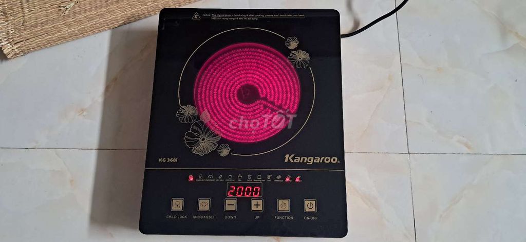 BẾP HỒNG NGOẠI CẢM ỨNG KANGANROO CÔNG SUẤT 2000W