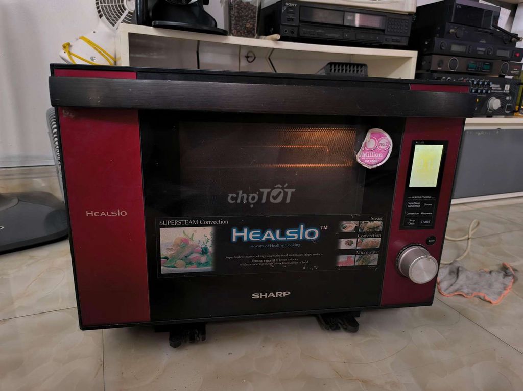 Lò vi sóng Sharp AX-1500VN Healsio. Mua bán Bếp, lò, đồ điện nhà bếp tại Quận 3 Tp Hồ Chí Minh được đăng bởi Vựa Hàng Tổng Hợp  hình 1