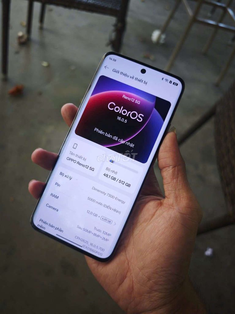 Oppo Reno 12 5G 12GB/512GB Hồng cam. Mua bán Điện thoại tại Thành phố Mỹ Tho Tiền Giang được đăng bởi Quan Nguyễn  hình 1