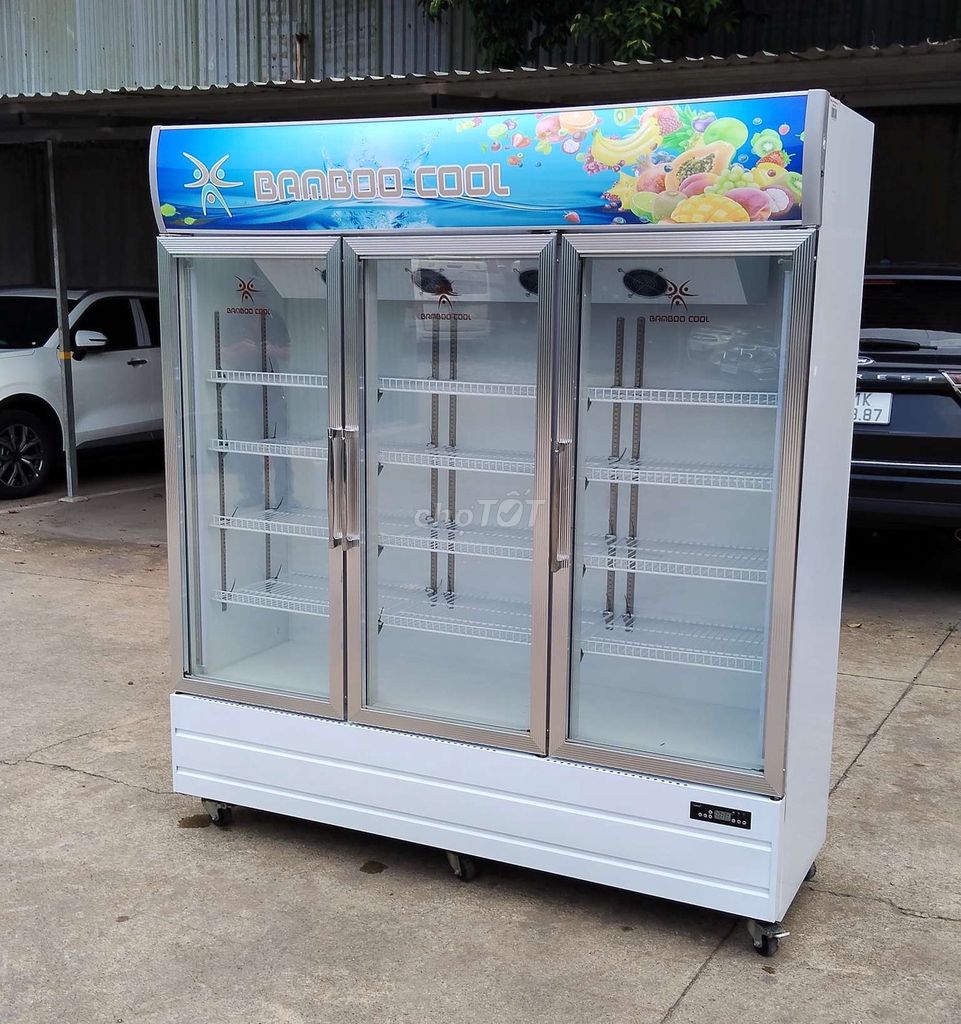 Tủ mát Bambocool 1500 lít 3 cánh sấy kính. Mua bán Tủ lạnh tại Thành phố Thủ Đức Tp Hồ Chí Minh được đăng bởi DUY ANH hình 1