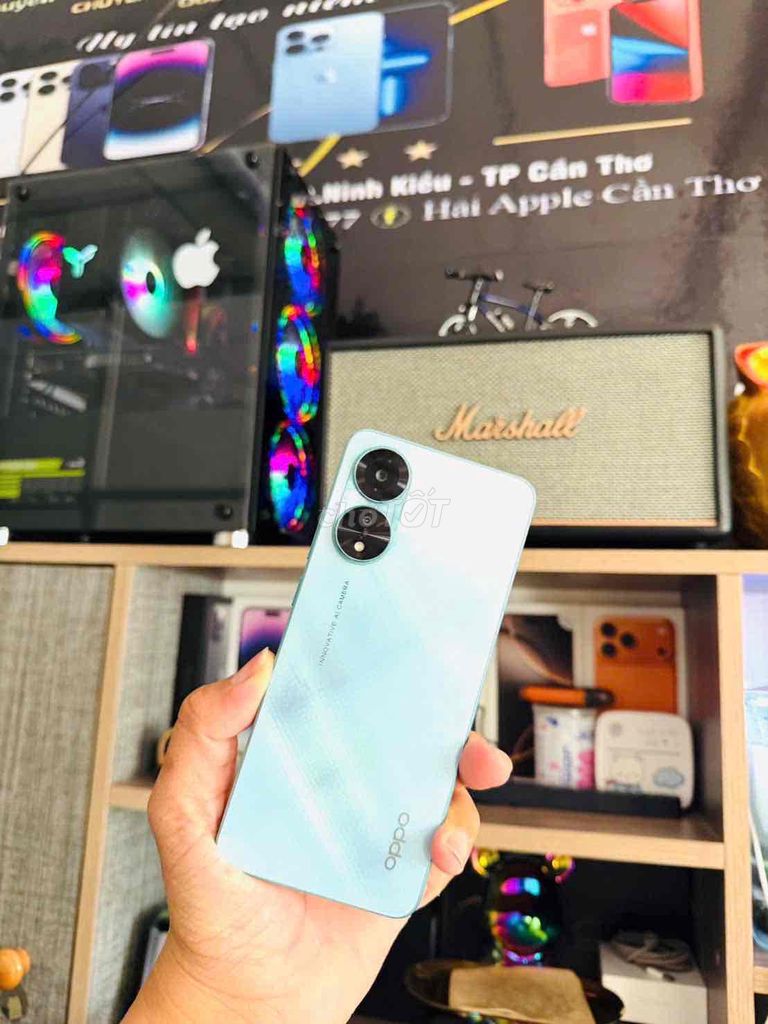 OPPO A78 8GB/256GB Xanh. Mua bán Điện thoại tại Quận Ninh Kiều Cần Thơ được đăng bởi HẢI APPLE CẦN THƠ hình 1