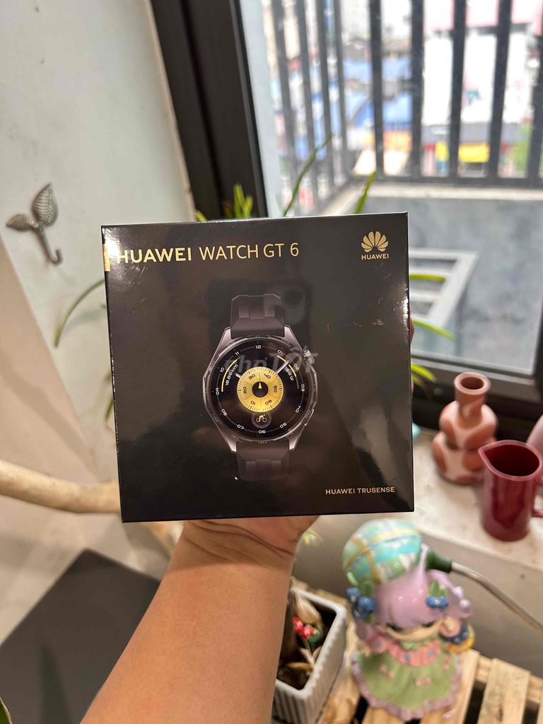 Huawei Watch GT6 Đen 46mm. Mua bán Thiết bị đeo thông minh tại Thành phố Thái Nguyên Thái Nguyên được đăng bởi phùng dũng hình 1