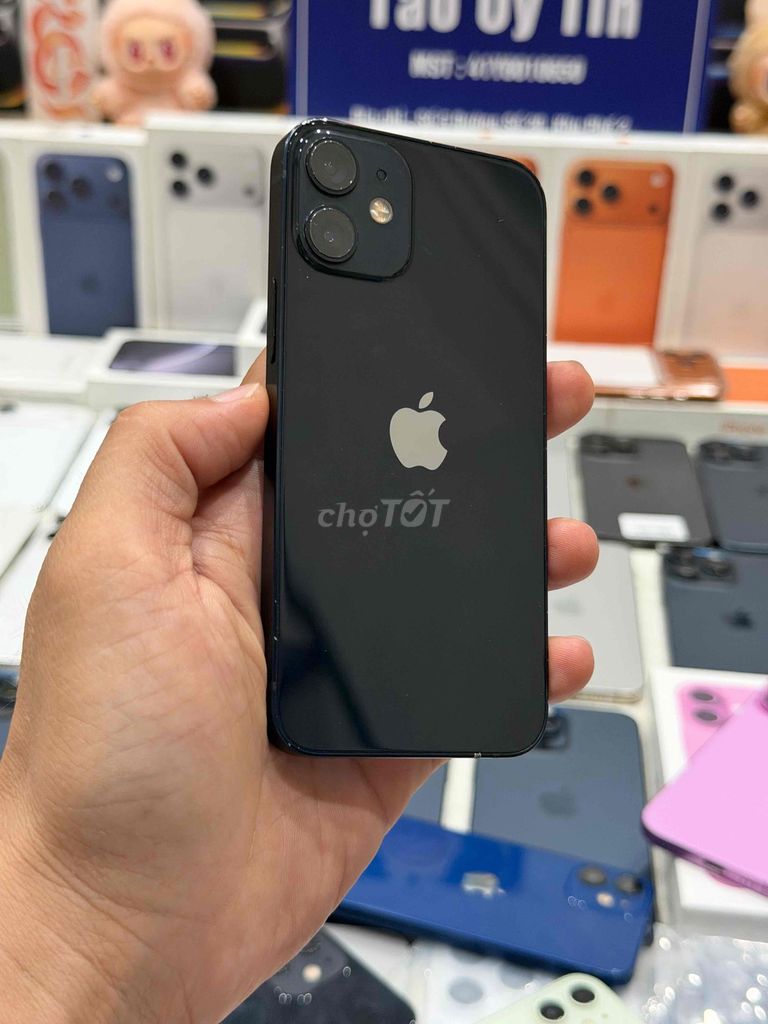 iPhone 12 Mini 256GB Đen Pin 85% Full zin. Mua bán Điện thoại tại Thành phố Thủ Đức Tp Hồ Chí Minh được đăng bởi TonTrung Táo Uy Tín  hình 1