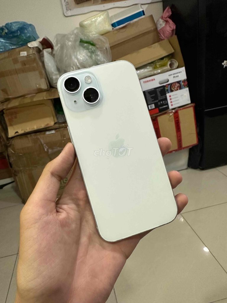 Apple iPhone 15T Trắng. Mua bán Điện thoại tại Quận Bình Tân Tp Hồ Chí Minh được đăng bởi Iphone Sài Gòn hình 1