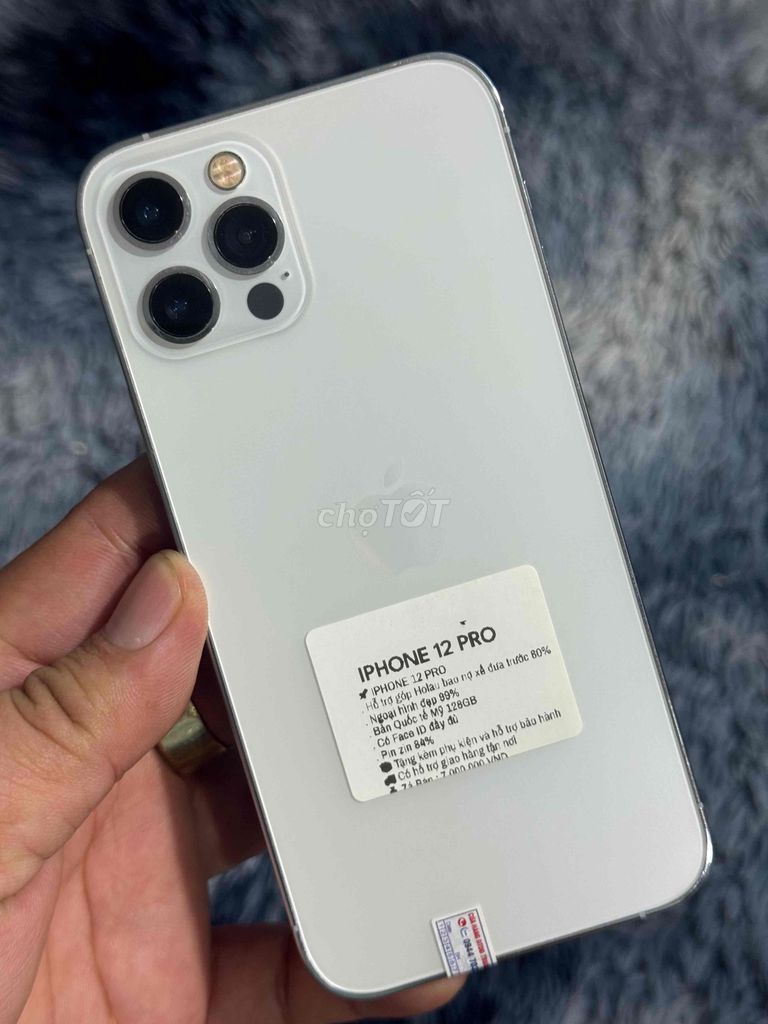 iPhone 12 Pro 128GB zin full màn hình zin. Mua bán Điện thoại tại Huyện Trảng Bom Đồng Nai được đăng bởi Hồ Trung Hiếu hình 1