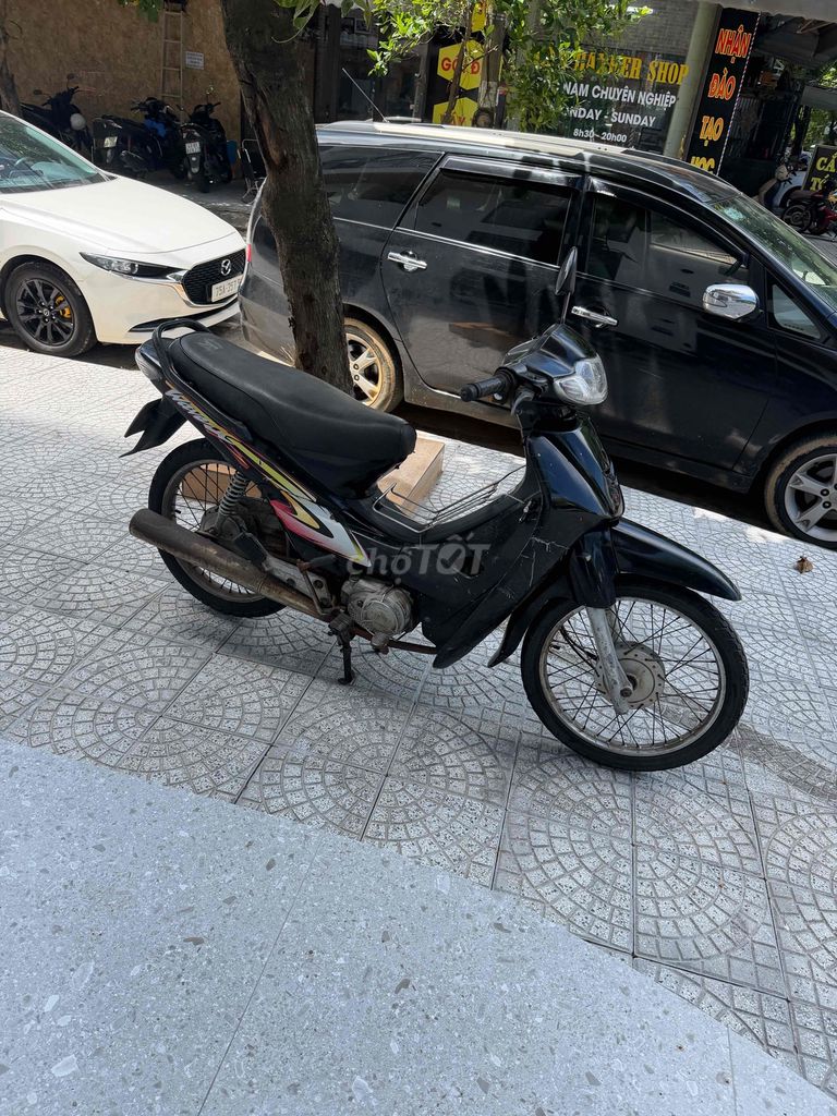 Xe máy Zaluka Wave Đen Hàn Quốc