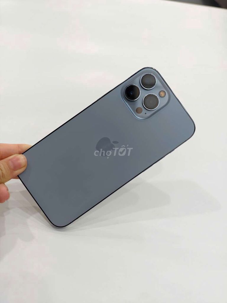 Iphone 13 pro max quốc tế Mỹ 128gb màu xanh 97%. Mua bán Điện thoại tại Quận Đống Đa Hà Nội được đăng bởi Hiếu Android Shop hình 1