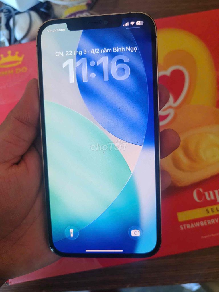 iPhone 12 Pro Max 128GB. Mua bán Điện thoại tại Huyện Bình Đại Bến Tre được đăng bởi Raphinha hình 1