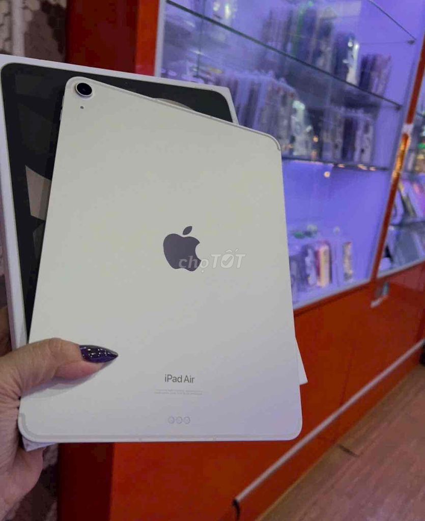 ipad air7 11inch 256gb wifi trắng pin100 bht6/2026. Mua bán Máy tính bảng tại Quận 3 Tp Hồ Chí Minh được đăng bởi Nam Á Mobile hình 1