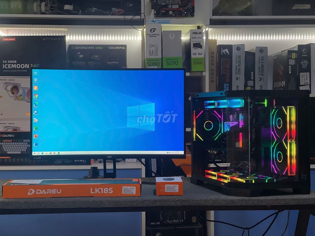 BỘ B760/i5 12400F/RAM 16G/VGA 1660Ti/MÀN 27 165Hz. Mua bán Máy tính để bàn tại Thành phố Buôn Ma Thuột Đắk Lắk được đăng bởi NGUYỄN VŨ TUẤN KIỆT hình 1