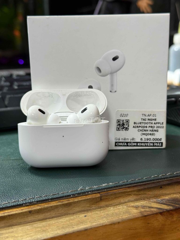 Apple AirPods Pro 2 Trắng. Mua bán Tivi, Âm thanh tại Quận Ngô Quyền Hải Phòng được đăng bởi Huy Hoàng hình 1