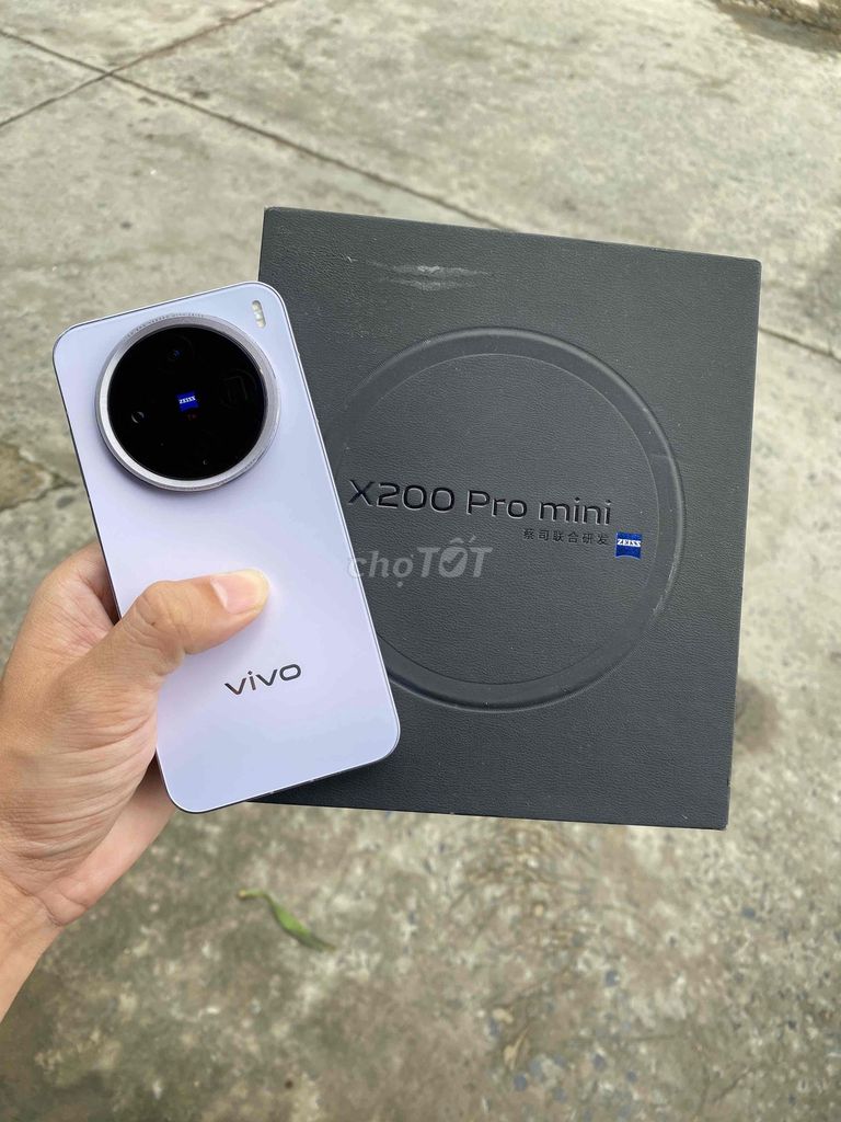 Vivo X200 Pro Mini 12GB/256GB Tím Đã sử dụng. Mua bán Điện thoại tại Quận Ninh Kiều Cần Thơ được đăng bởi Tài Apple Store hình 1