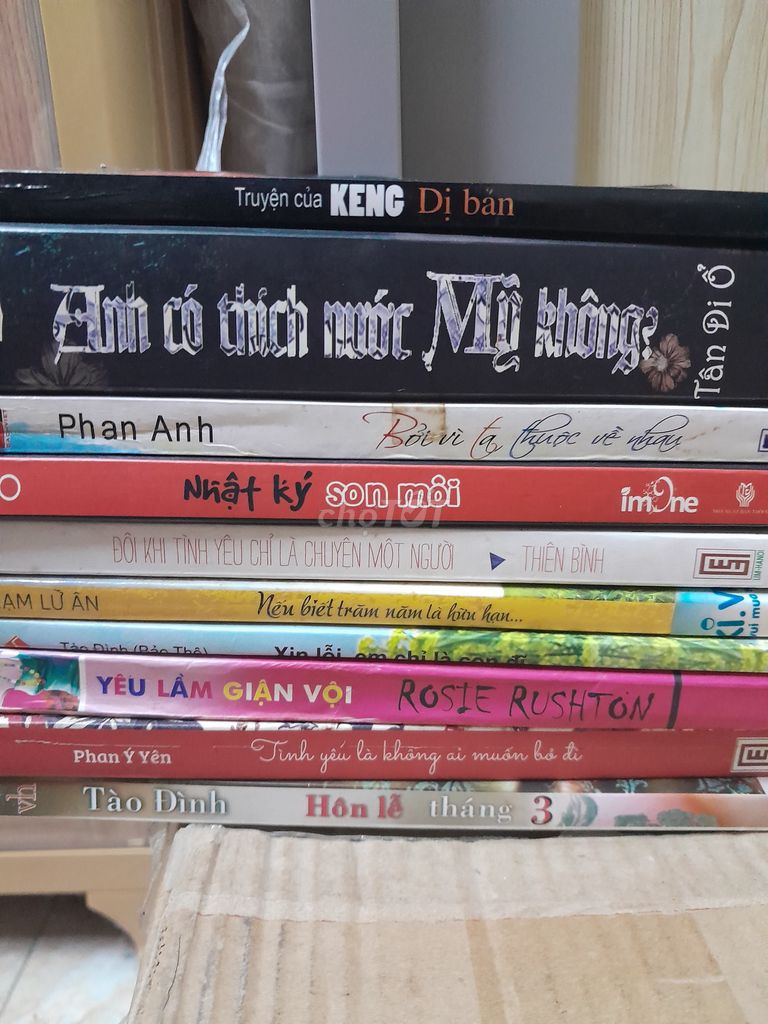 Tiểu thuyết. Mua bán Sách tại Huyện Hoài Đức Hà Nội được đăng bởi Nguyên  hình 1