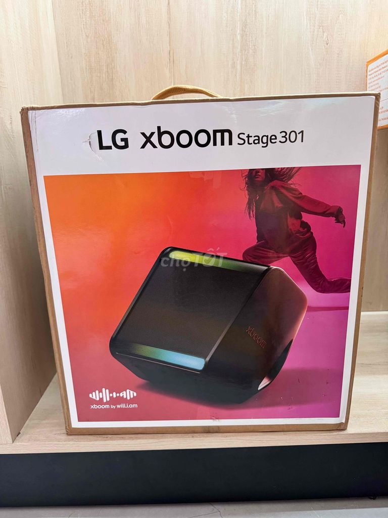 Loa di động LG Xboom Stage 301 Đen 120W. Mua bán Tivi, Âm thanh tại Quận Liên Chiểu Đà Nẵng được đăng bởi Mua Bán Loa Chính Hãng Đà Nẵng hình 1