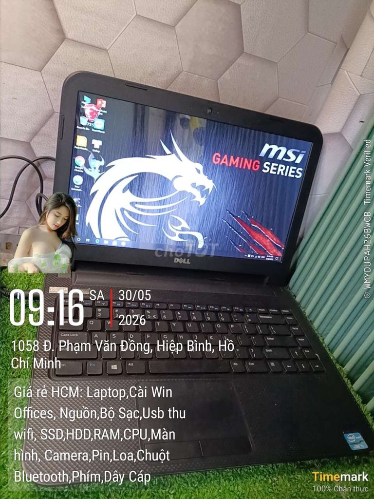 Dell Laptop Gaming i5 8G Đen BH 6/2027. Mua bán Laptop tại Thành phố Thủ Đức Tp Hồ Chí Minh được đăng bởi Cũ Giá Rẻ hình 1