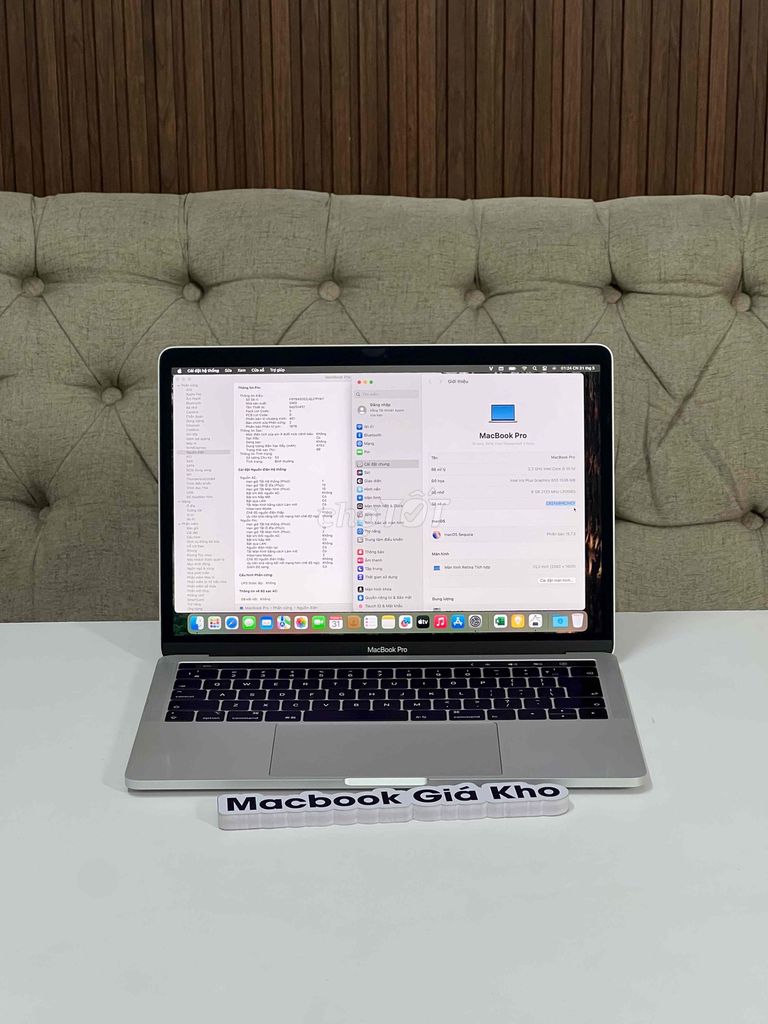 Macbook Pro 2018  i5 13 inch 16GB/512GB 99%. Mua bán Laptop tại Quận Thanh Khê Đà Nẵng được đăng bởi Ngọc Bán Mac hình 1