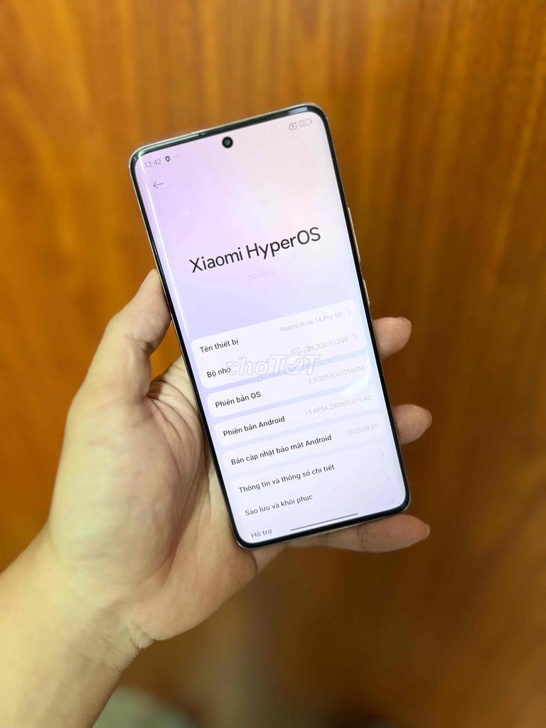 RedMi Note 14 Pro 5g Ram12/512GB 🔥. Mua bán Điện thoại tại Thành phố Bến Tre Bến Tre được đăng bởi Lợi Phúc hình 1
