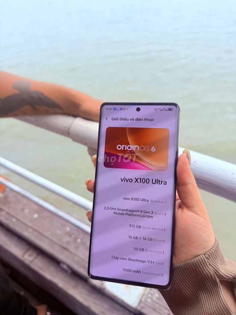Vivo X100 Ultra 16GB/512GB Đen. Mua bán Điện thoại tại Huyện Mỏ Cày Bắc Bến Tre được đăng bởi Devid Nguyễn hình 1