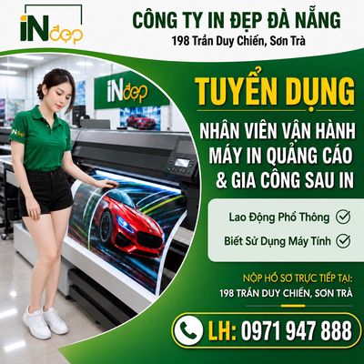 NHÂN VIÊN IN ẤN - QUẬN SƠN TRÀ