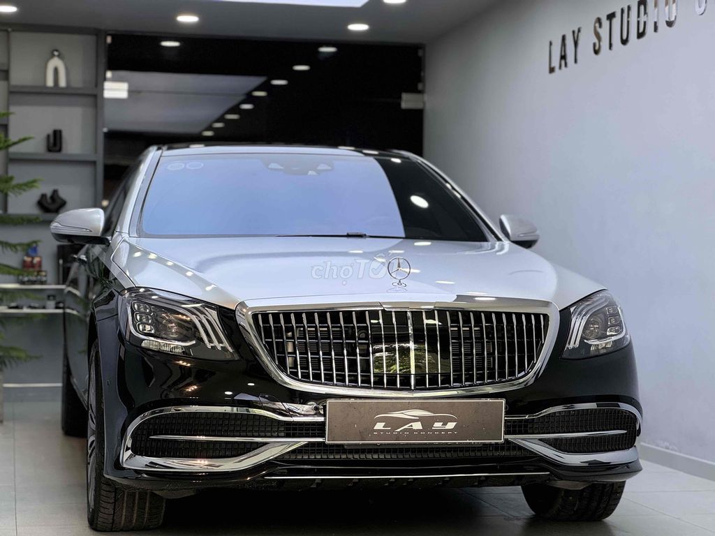 Mercedes Benz S400 Maybach 2016 Đen Đen Lên Full