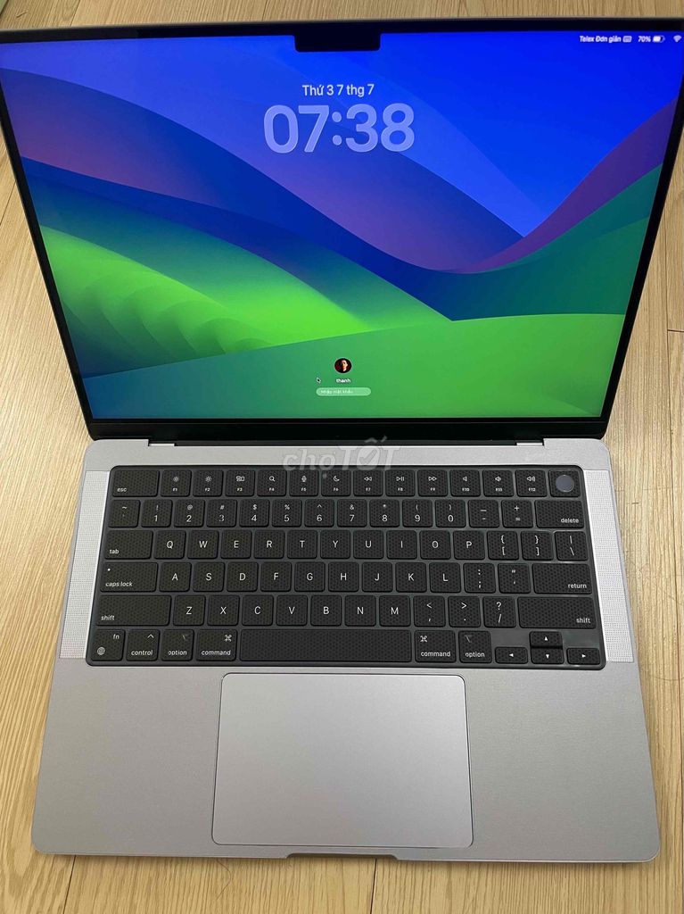 Apple MacBook Pro M1 pro 14 inch gray 16gb 512gb. Mua bán Laptop tại Quận Gò Vấp Tp Hồ Chí Minh được đăng bởi Nguyễn Minh Thành hình 1