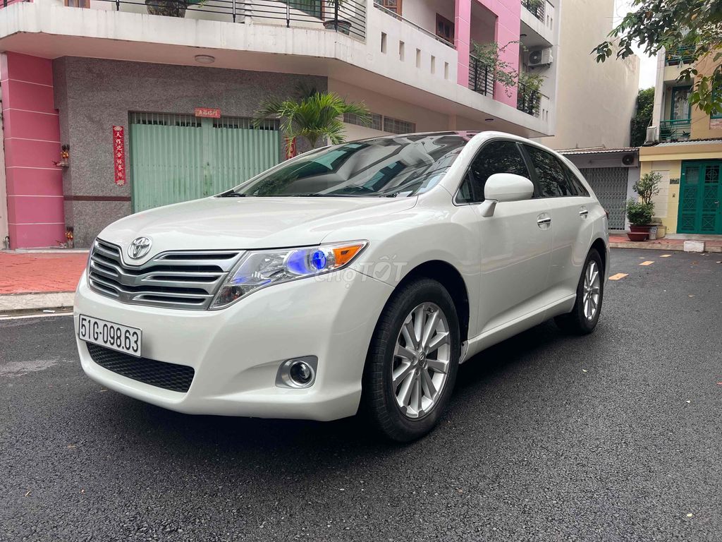 Toyota Venza 2009 Trắng - 96000km. Mua bán Ô tô tại Quận 8 Tp Hồ Chí Minh được đăng bởi Sang giau hình 1
