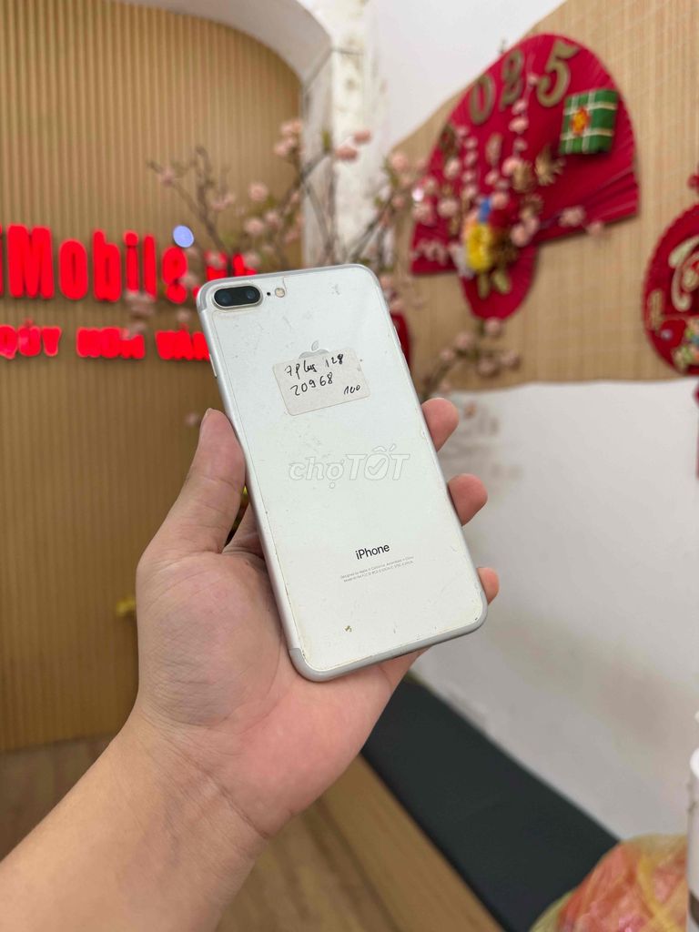 iPhone 7 Plus Bạc 128GB - Bản Quốc Tế. Mua bán Điện thoại tại Quận Đống Đa Hà Nội được đăng bởi Hoàng quân store hình 1