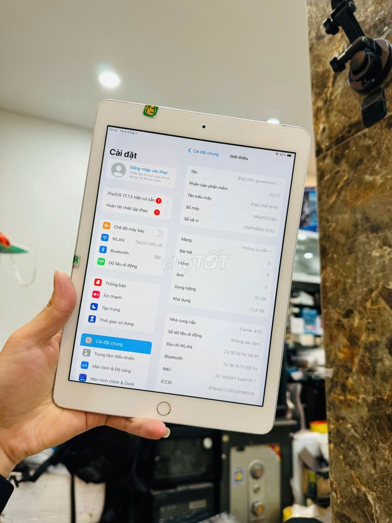 IPAD GEN 6 32GB 4G+WIFI NGOẠI HÌNH HƠI XẤU BÁN RẺ