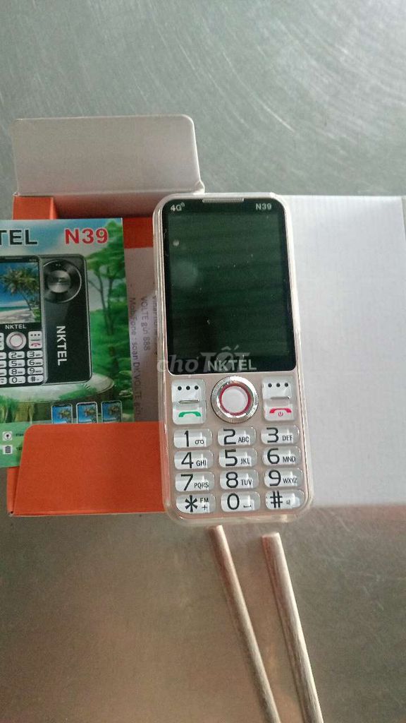 NKTEL N39 Trắng Pin 12800 mAh. Mua bán Điện thoại tại Thành phố Buôn Ma Thuột Đắk Lắk được đăng bởi Hoang Ngô hình 1
