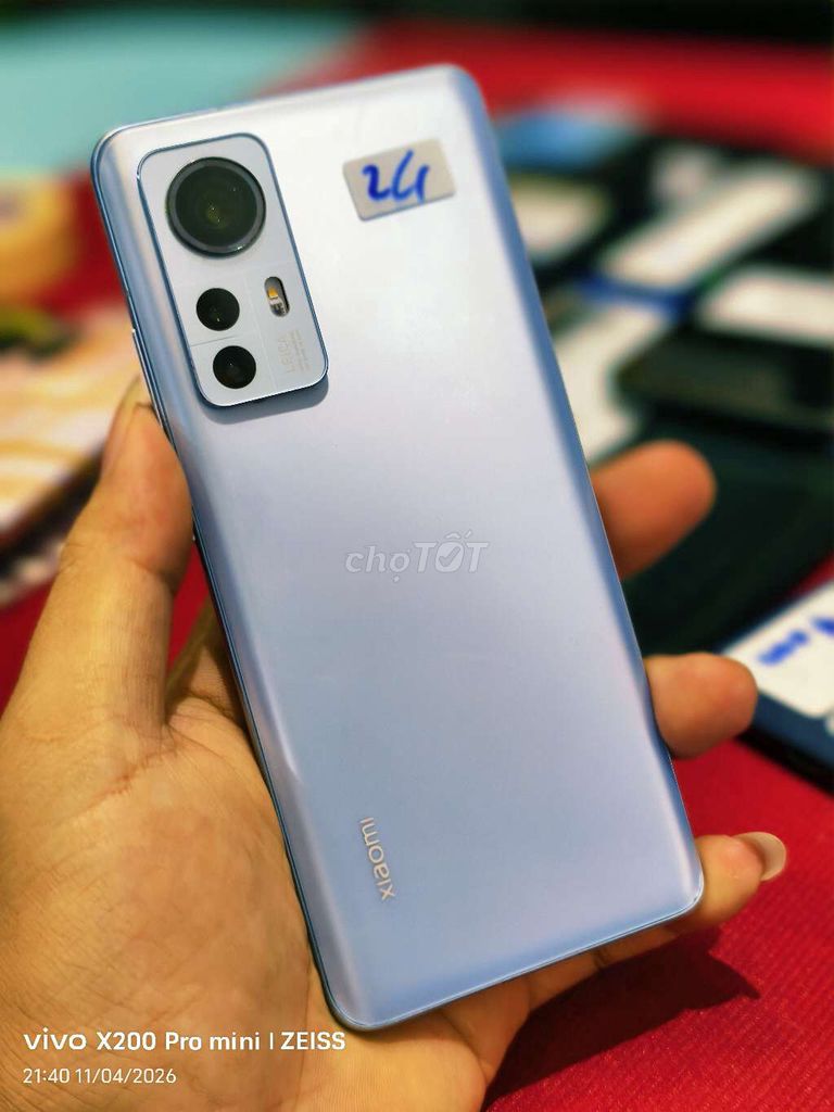 Xiaomi 12 256GB Xám. Mua bán Điện thoại tại Quận Tân Bình Tp Hồ Chí Minh được đăng bởi Táo Bán Lổ hình 1