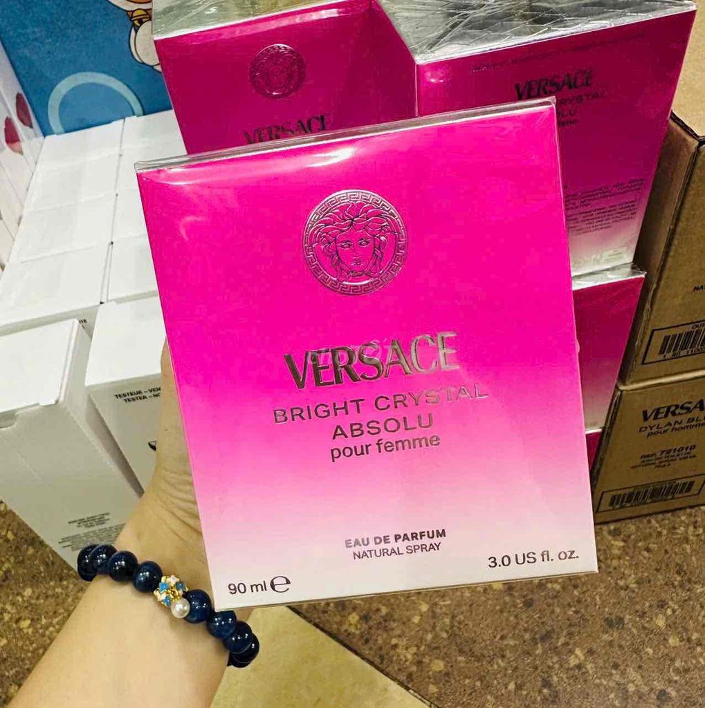 Nước hoa Versace Bright Crystal Absolu. Mua bán Nước hoa tại Thành phố Dĩ An Bình Dương được đăng bởi Long hình 1