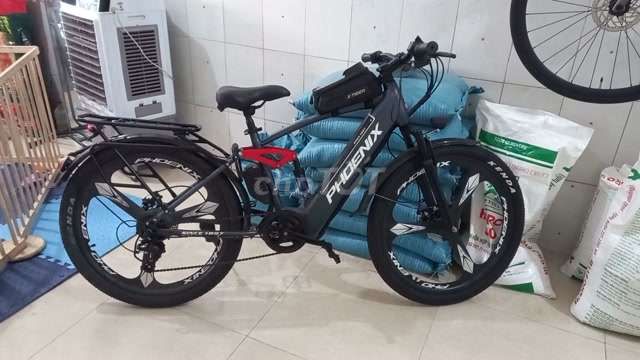 Xe đạp trợ lực điện Phoenix màu xám than. Mua bán Xe điện tại Thị xã Bến Cát Bình Dương được đăng bởi binh nguyen quang hình 2