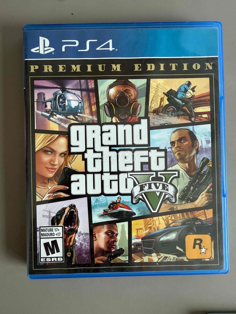 Grand Theft Auto V Premium PS4. Mua bán Thiết bị chơi game tại Huyện Bình Chánh Tp Hồ Chí Minh được đăng bởi Nina hình 1