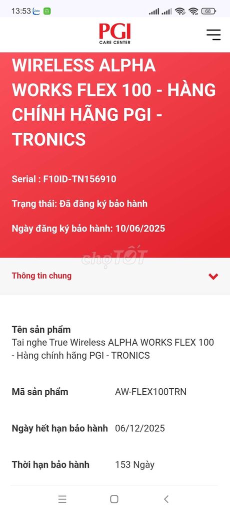 Tai nghe Alpha Works FLEX 100 - TRONICS. Mua bán Tivi, Âm thanh tại Quận 5 Tp Hồ Chí Minh được đăng bởi Cam Phu hình 5